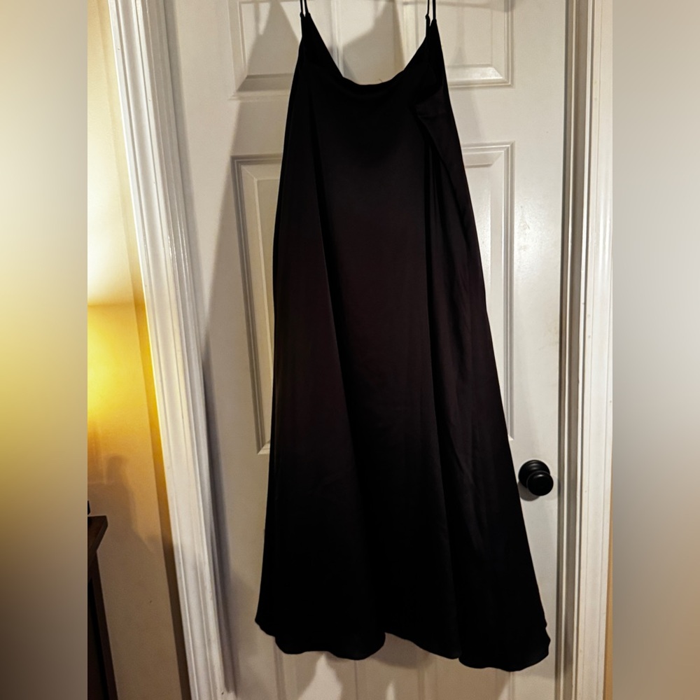 Karl Lagerfeld Paris Black Slip Dress | Size 10 | NWT